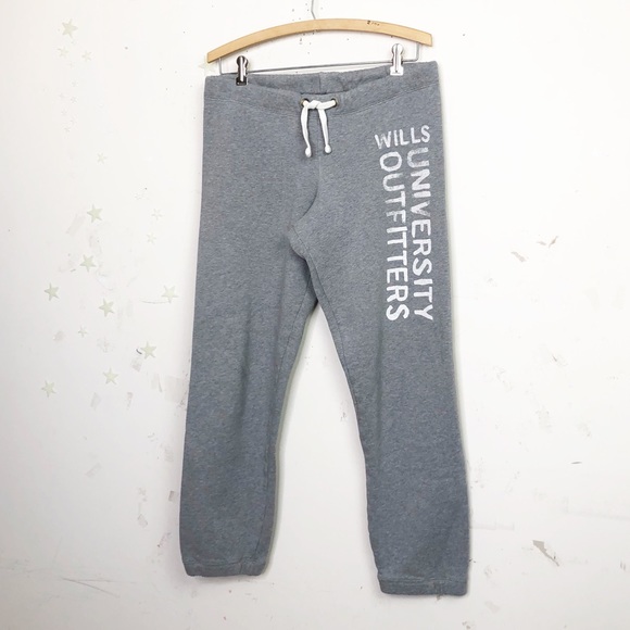 Jack Wills University outfitters Gray graphic jogger pants - Picture 10 of 12